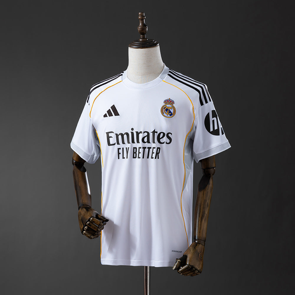 Real Madrid Soccer Jersey 2025/2026 – Home MALE
