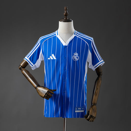 Real Madrid Baseball Jersey 2025/2026 – MALE