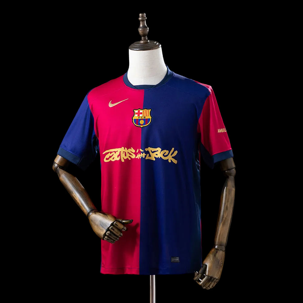Barcelona Soccer Jersey 2024/2025 – HOME CACTUS JACK - MALE 
