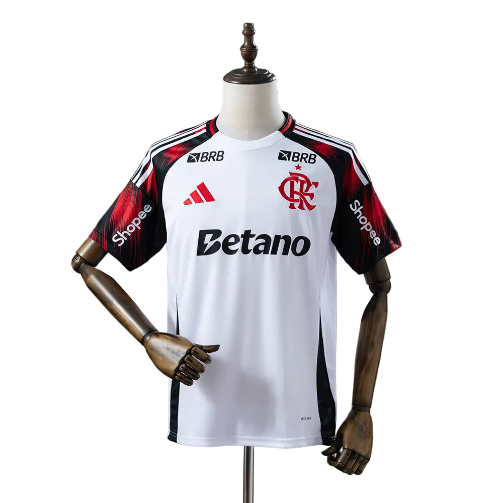 Flamengo Soccer Jersey 2025/2026 WITH SPONSORS – AWAY - MALE - ADIDAS