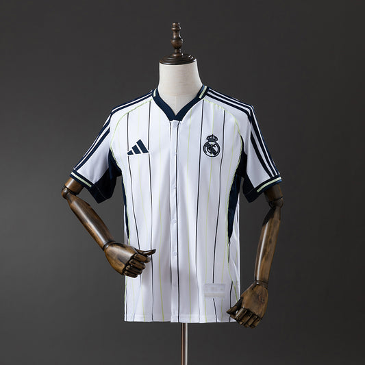 Real Madrid Baseball Jersey 2025/2026 – MALE