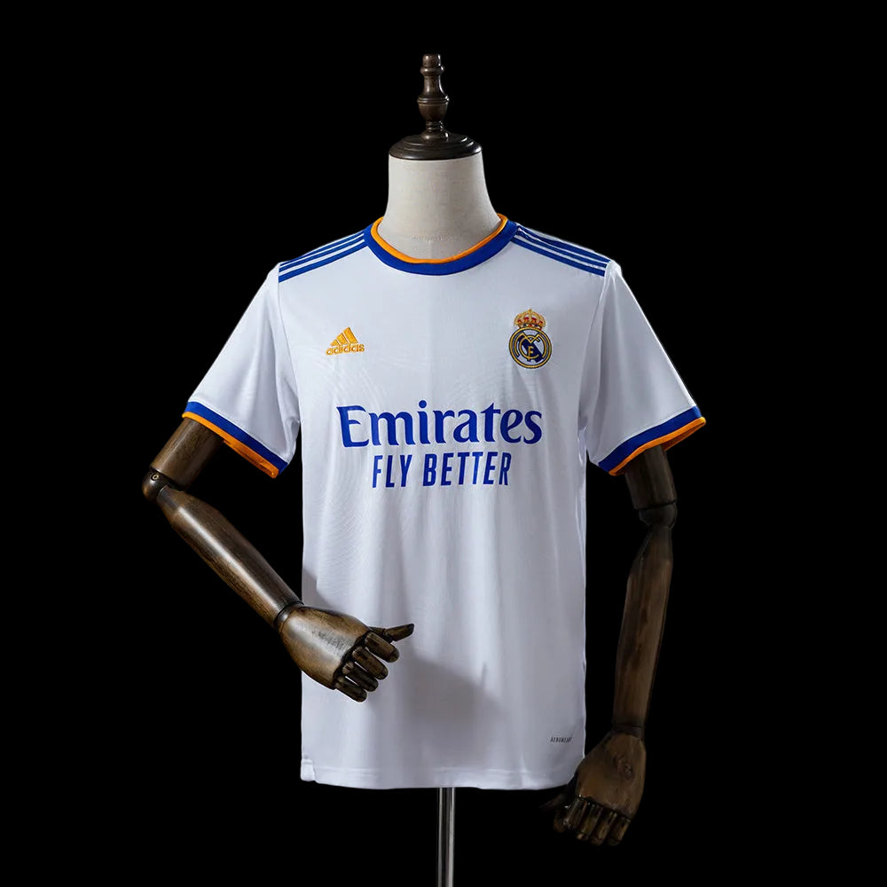 Real Madrid Soccer Jersey Retro 2021/2022 – HOME MALE