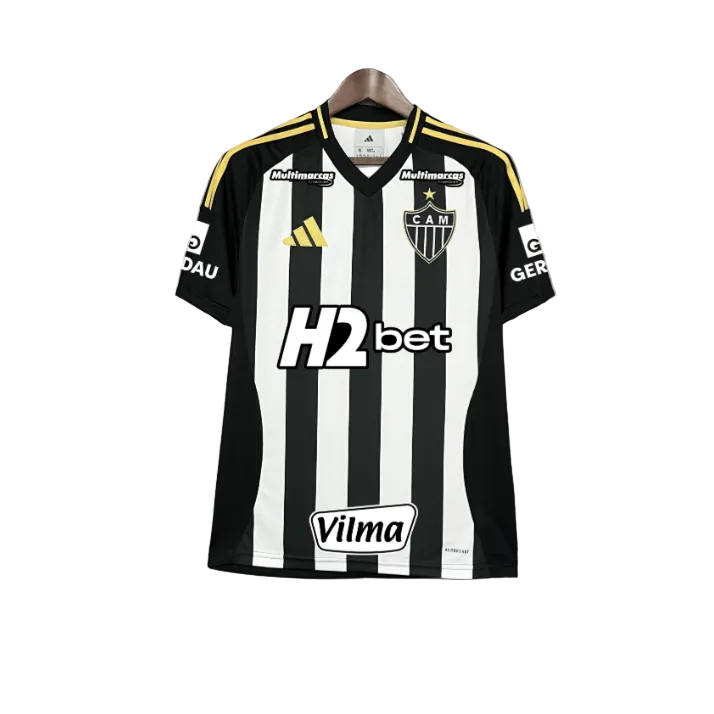 Atletico Mineiro Soccer Jersey 2025/2025 WITH SPONSORS – HOME - MALE - ADIDAS