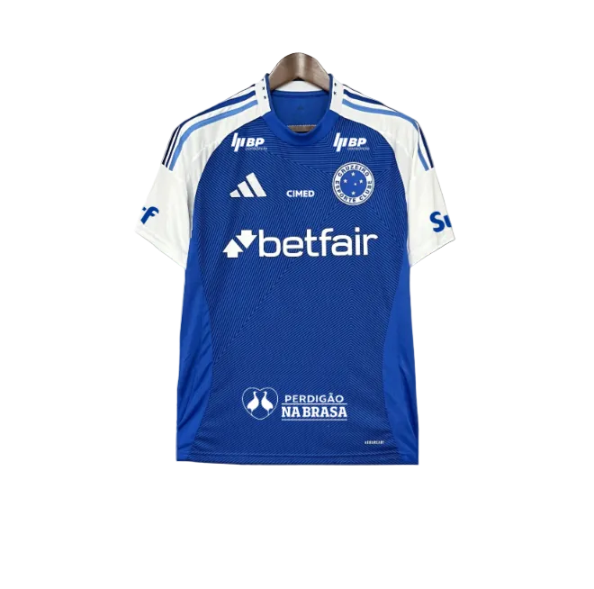 Cruzeiro Soccer Jersey 2025/2026 WITH SPONSORS – HOME - MALE - ADIDAS 