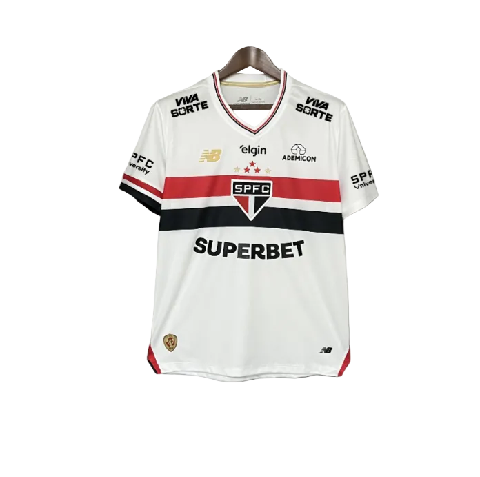São Paulo Soccer Jersey 2025/2026 WITH SPONSORS – HOME - MALE - NB
