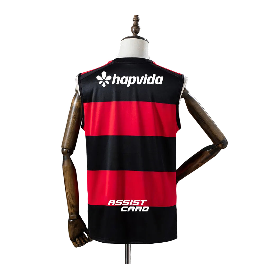 CR Flamengo Soccer Jersey 2026/2027 WITH SPONSORS SLEEVELESS – HOME - MALE 