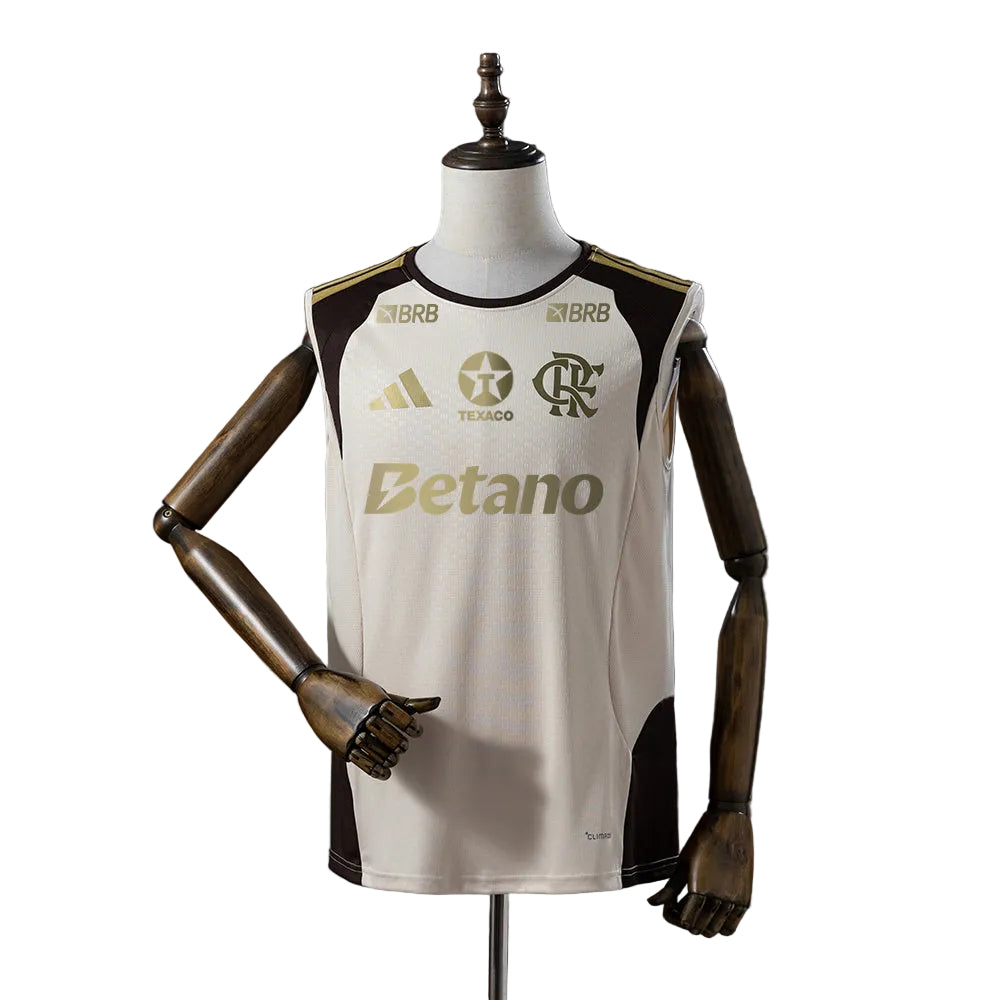 CR Flamengo Soccer Jersey 2026/2027 WITH SPONSORS SLEEVELESS – HOME - MALE 