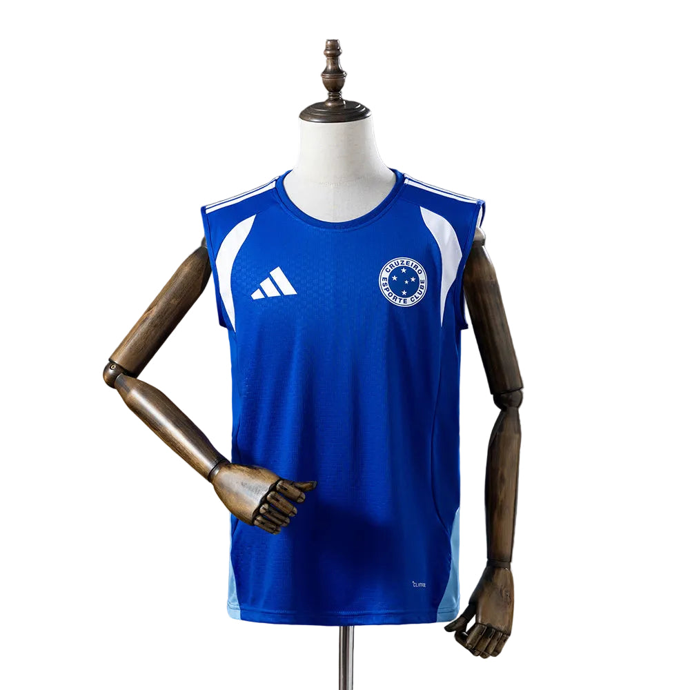 Cruzeiro Soccer Jersey 2026/2027 SLEEVELESS – TRAINING - MALE