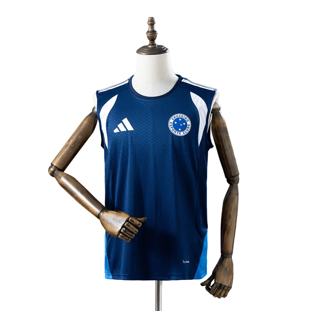 Cruzeiro Soccer Jersey 2026/2027 SLEEVELESS – TRAINING - MALE