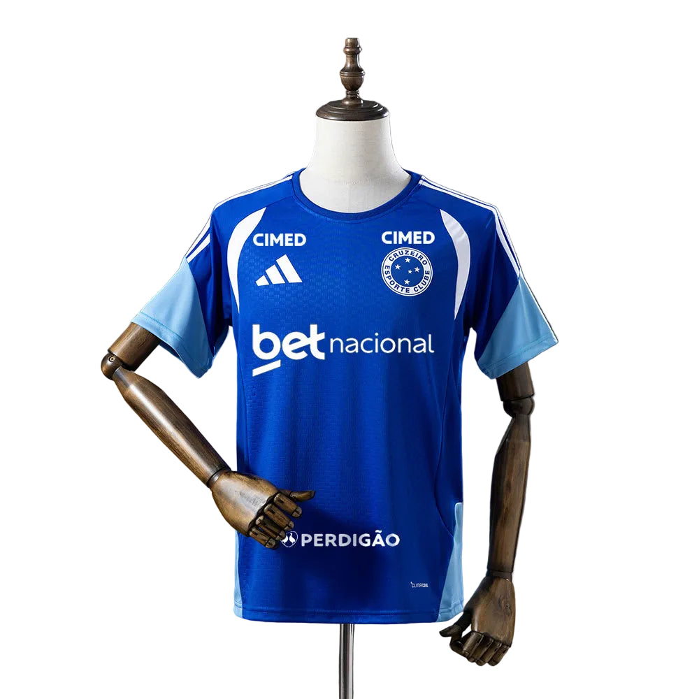 Cruzeiro Soccer Jersey 2026/2027 WITH SPONSORS – HOME - MALE
